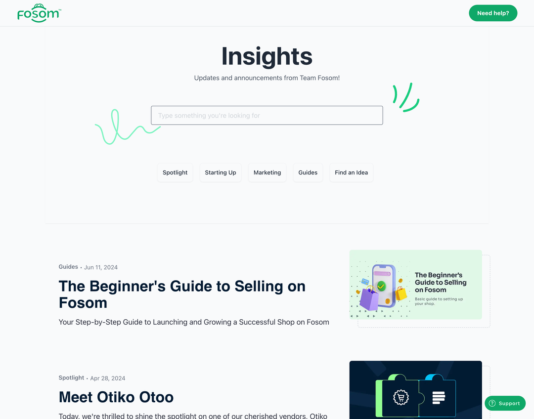 Fosom Blog